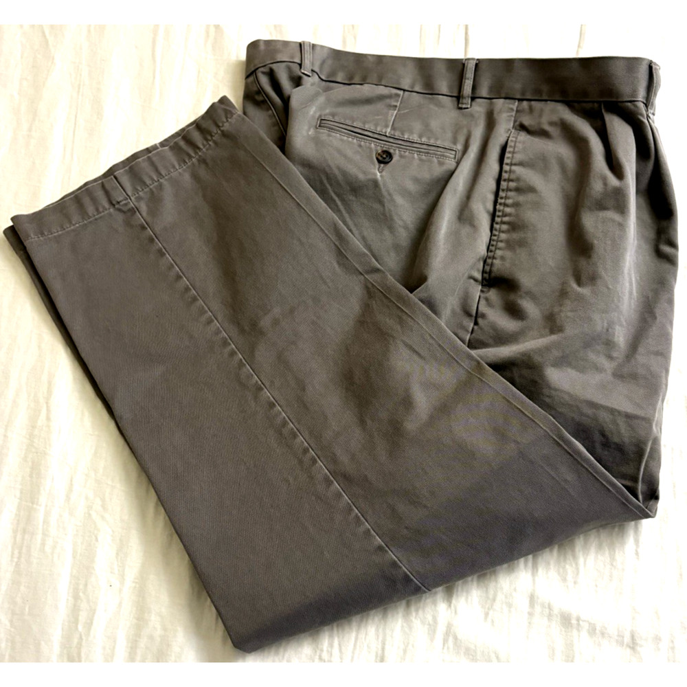 Gary Player Men Gray 40x30 Chino Pants